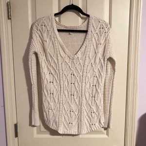 American Eagle Cream Sweater
